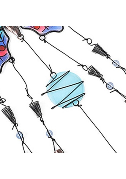 Ana Sayfa Metal Rüzgar Zil Bahçesi Açık Dekor Asılı Kolye Hediyeleri Mavi (Yurt Dışından) indirimleri