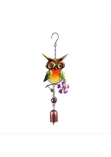 Ev Moda Dekorasyon Metal Rüzgar Zil Baykuş Rüzgar Çanları Bahçe Açık Dekor Asma Kolye Hediyeler Aksesuarlar Araçlar C (Yurt Dışından)