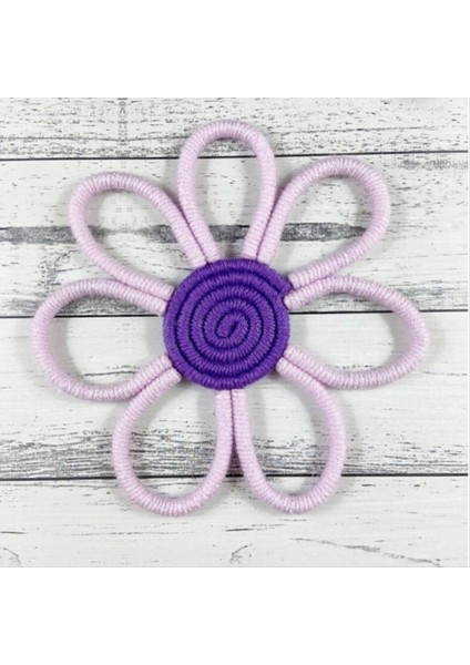 Boho Dekor Daisy Çiçek Dokuma Makramı Duvar Asma Halat El Yapımı Dokuma Duvar Süsleme Kız Odası Çiçek Asma Kolye B (Yurt Dışından) fırsatları