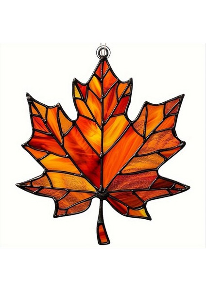 Akçaağaç Yaprağı Sonbahar Dekorasyonları, Sonbahar Yaprağı Duvar Dekor Akçaağaç Yaprağı Boyalı Akrilik Pencere Asma (Yurt Dışından) modelleri
