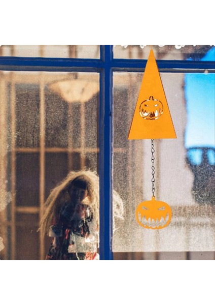 Cadılar Bayramı Odası Dekorasyonu Cadılar Bayramı Foredan Üçgen Rüzgar Zil Kolye Bahçe Bell Dekoracion Para Habitacion C (Yurt Dışından) modelleri