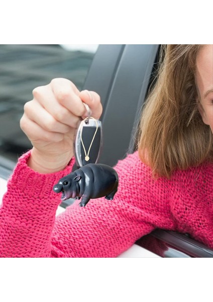 Hayvan Süsleri Minyatür Hayvan Kolye Reçine Ev Araba Kolye Dekorasyon Araba Kolye (Yurt Dışından) indirimleri