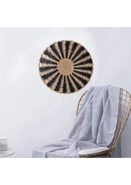 Bohem Duvar Dekorasyonları, Duvar Süslemeleri, El Yapımı Saman Asmalar, Oturma Odası Konaklama Dekorasyon Çapı 25CM (Yurt Dışından) fiyatları