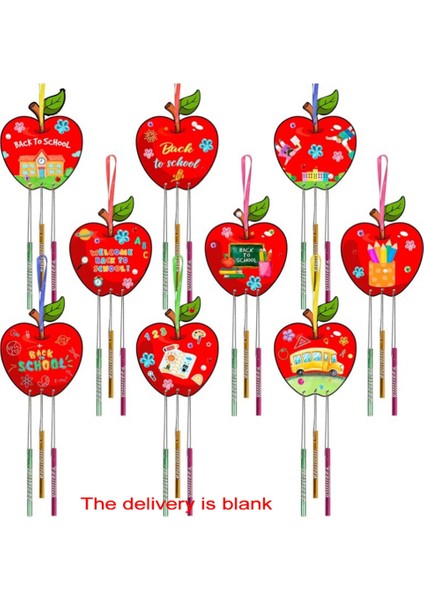 Çocuk Rüzgar Zil Süsleri Dıy Boyalı Doğum Günü Partisi Sanat Aktivitesi Dekorasyon Kolye, Apple Set (Yurt Dışından) fiyatları