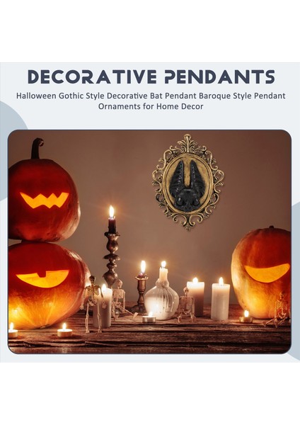 Cadılar Bayramı Gotik Tarzı Dekoratif Yarasa Kolye Barok Tarzı Kolye Süslemeleri Ev Dekor C Için (Yurt Dışından) fırsatları
