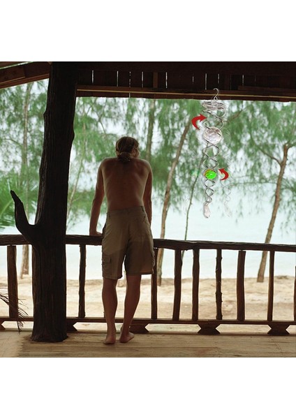 Mor Bakan Top Spiral Kuyruk Rüzgar Spinner Stabilizatör, Dekoratif Spiral, Spiral Rüzgar Spinner, Bahçe Dekorasyonu (Yurt Dışından) fırsatları