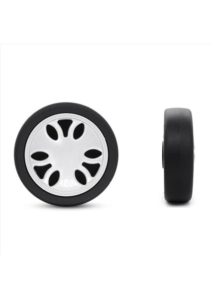 4pc Bavul Yedek Tekerlekleri 51MM x 18MM Spinner Tekerlek Sessiz Hasarlı Bagaj Tramvay Çakçısı Onarımı Için Esnek Pürüzsüz (Yurt Dışından) fırsatları