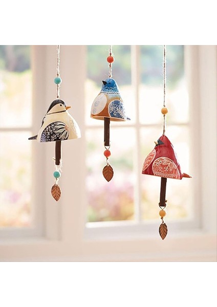 Kuş Şarkı Bell Bahçe Dekorasyon Kuş Şarkı Bell Rüzgar Müzik Asılı Rüzgar Çanları Çanları Kuş Şarkı Asma Çan, F (Yurt Dışından) fiyatları