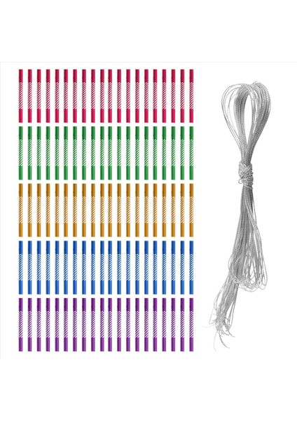 100PCS Diy Rüzgar Chim Içi Boş Rüzgar Spinnerları Dıy Alüminyum Metal Tüp Için Rüzgar Zilini Vokalize (Yurt Dışından) modelleri