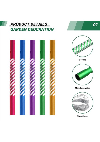 100PCS Diy Rüzgar Chim Içi Boş Rüzgar Spinnerları Dıy Alüminyum Metal Tüp Için Rüzgar Zilini Vokalize (Yurt Dışından) fırsatları