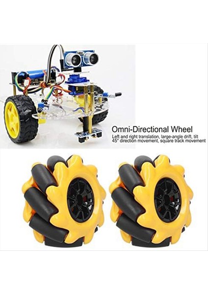 Mecanum Tekerlek 48MM Omni-Yönlü Tekerlek Akıllı Robot Otomobil Aksesuarları Diy Oyuncak Bileşenleri (Yurt Dışından) fırsatları