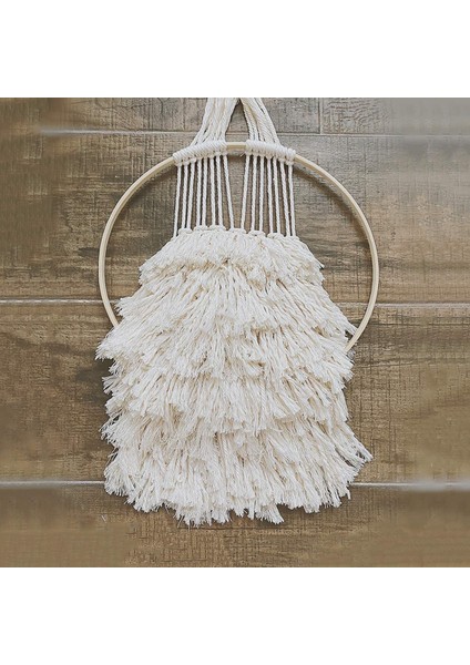 Ahşap Bambu Çiçek Çemberler Seti Çelengi Makro Makro Makrome Çember Yüzükleri Dıy Dream Catcher Düğün Çelenk Dekoru 9 Pcs (Yurt Dışından) fırsatları