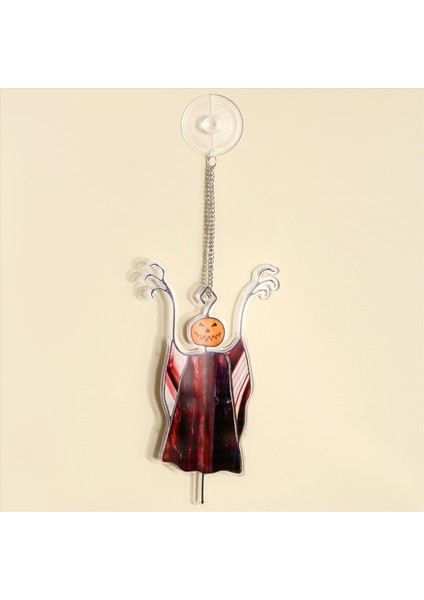 Cadılar Bayramı Spooky Suncatcher Pencere Panelleri Için Güneş Yakalayıcı, Benzersiz Ürkütücü Cadılar Bayramı Süs Süsleri Ev Için (Yurt Dışından) fırsatları