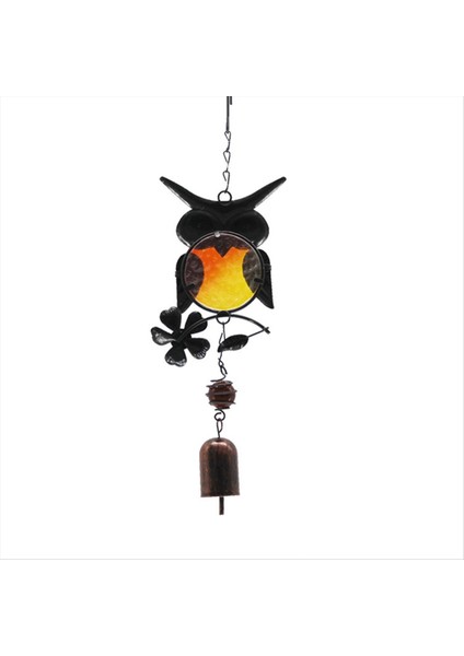 Ev Moda Dekorasyon Metal Rüzgar Chime Baykuş Rüzgar Zil Bahçesi Açık Dekorasyon Kolye Hediye Aksesuarları Araçlar C (Yurt Dışından) fırsatları