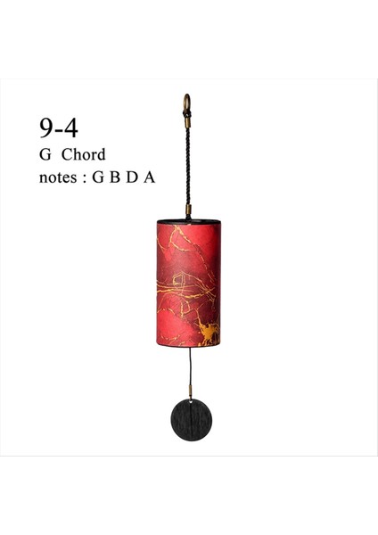 Bambu Rüzgar 9 Çubuklar, Rüzgar Çanları 9 Çubuk, Rüzgar Zanaat Açık Hava, Bahçe Veranda Meditasyonu, C G Am Dmchord D (Yurt Dışından) modelleri