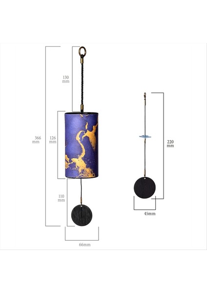 Bambu Rüzgar 9 Çubuklar, Rüzgar Çanları 9 Çubuk, Rüzgar Zanaat Açık Hava, Bahçe Veranda Meditasyonu, C G Am Dmchord D (Yurt Dışından) fırsatları