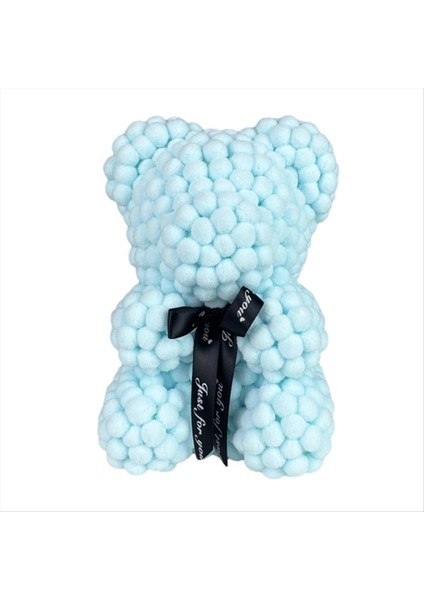 Paskalya Hediyesi 25CM Gül Sevgililer Günü Sonsuz Pamuk Çiçek Düğün Dekorasyon Hediyesi Açık Mavi (Yurt Dışından) indirimleri