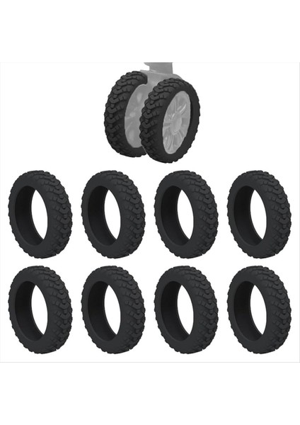 Bagaj Tekerlek Örtüsü Arabası Kutusu Tekerleği Döner Tekerlek Sessiz Gürültü Azaltma Bavul Tekerleği Koruyucu Kapak (Yurt Dışından) fiyatları