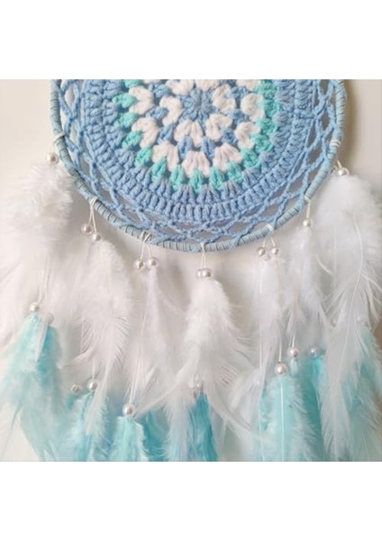 Dream Catcher Blue Dream Catcher Yatak Odası Için El Yapımı Dreamcatcher Süsler Yatak Odası Duvarları Asılı Kutsama Hediyeleri (Yurt Dışından) fiyatları
