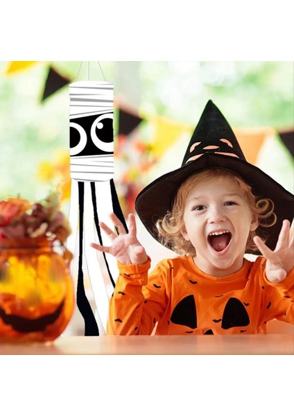 Cadılar Bayramı Rüzgar Rüzgar Tüpü Bayrak Açık Cadılar Bayramı Banner Cadılar Bayramı Açık Bayrak Mumya Rüzgar Çorap Dekorasyon (Yurt Dışından) fırsatları