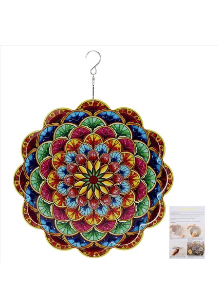 3D Renkli Rüzgar Mandala Katlanabilir Döner Rüzgar Bahçesi Metal Rüzgar Çamlağı (Yurt Dışından) fiyatları