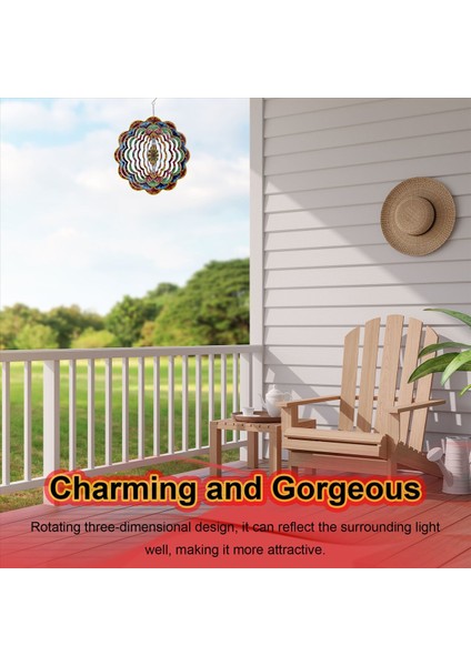 3D Renkli Rüzgar Mandala Katlanabilir Döner Rüzgar Bahçesi Metal Rüzgar Çamlağı (Yurt Dışından) fırsatları