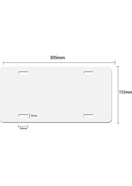 14 Paket Süblimasyon Plakası Boşlukları, Kalınlık 0.65MM Metal Otomotiv Süblimasyon Plakaları Etiketi (Yurt Dışından) modelleri