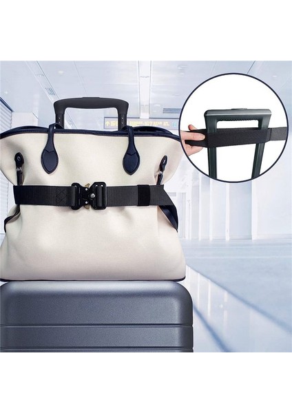 Bagaj Için Seyahat Kemeri - Şık ve Ayarlanabilir Çanta Için Çanta Bagaj Kayışı Ekle - Kadınlar ve Erkekler Için Havaalanı Seyahat (Yurt Dışından) fırsatları