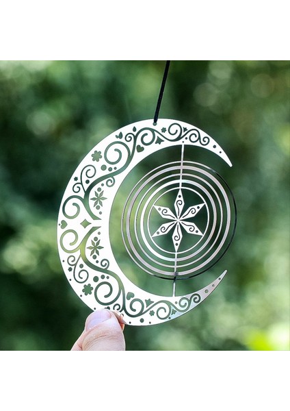 3D Mandala Dönen Rüzgar Zil Kolye Nordic Bahçe Avlu Asma Dekorasyon (Yurt Dışından) indirimleri
