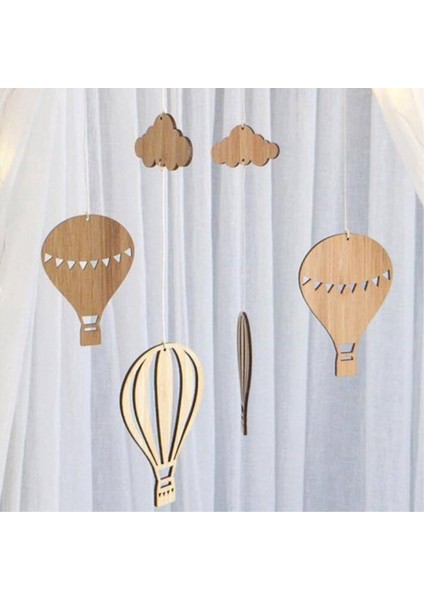 Ahşap Sıcak Hava Balon Rüzgar Zil Asılı Duvar Süsleri Bebek Yatak Zil Ins Nordic Tarzı Çocuk Odası Dekorasyon Foto Sahne Sahne (Yurt Dışından) fiyatları