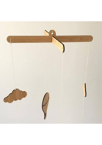 Ahşap Sıcak Hava Balon Rüzgar Zil Asılı Duvar Süsleri Bebek Yatak Zil Ins Nordic Tarzı Çocuk Odası Dekorasyon Foto Sahne Sahne (Yurt Dışından) fırsatları