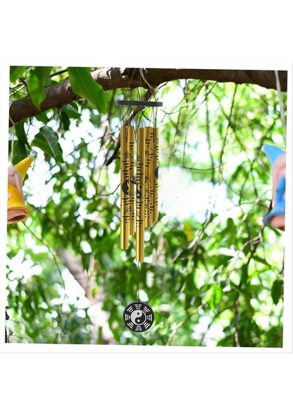 Ekstra Küçük Bagua Rüzgar Zil Kolye Retro Metal Rüzgar Chime Şanslı Rüzgar Zil Bahçesi Rüzgar Zil (Yurt Dışından) modelleri