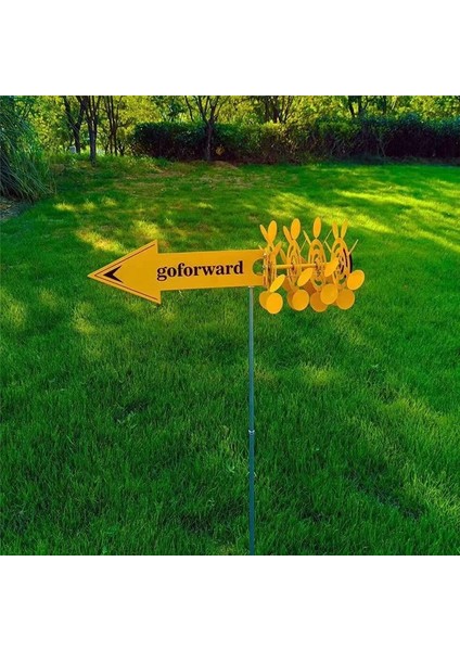 Yard ve Bahçe Için Rüzgar Spinnerları, Metal Yel Değirmen Bahçesi Bahçe Çimleri Için Dekorasyon, Fikir Bahçesi Hediyeleri, Açık Dekor (Yurt Dışından) fırsatları