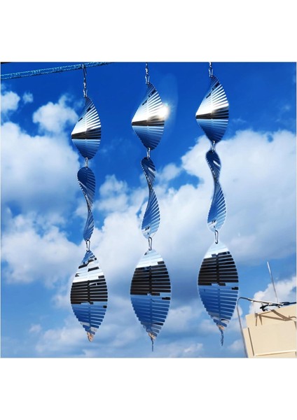 Son Derece Yansıtıcı Kuş Korkutucu Disk Seti, Açık Bahçeler Için 9 Metal Disk Dekorasyonu, Av Avlu Çiftliği Için Kuş Caydırıcısı (Yurt Dışından) fiyatları