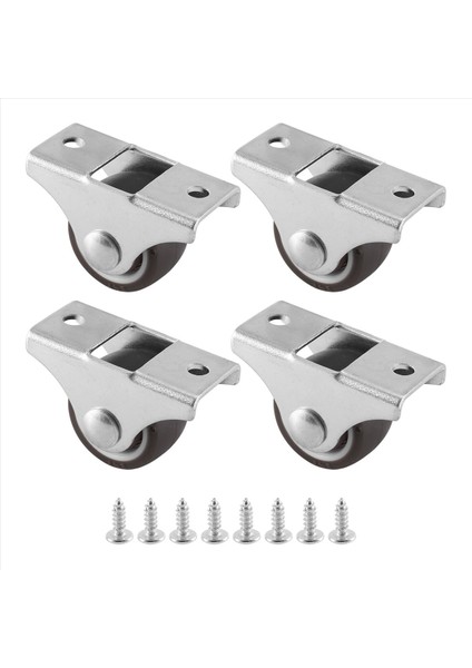 4 Adet Mini Tekerlekler Mobilya Tekerlekleri Küçük 25MM Sabit Tekerlekler Yönlü Hareketli Tekerlekler Mobilya Için Hareketli Tekerlekler (Yurt Dışından) modelleri