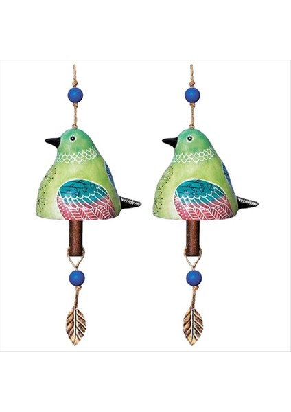 Kuş Şarkısı Bell, Kuş Şarkısı Bell Rüzgar Zil, Kuş Şarkısı Bell Bahçesi Dekorasyonu, Asma Rüzgar Çamırı, Rüzgar Çamırı Yeşil (Yurt Dışından)