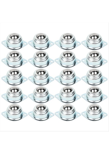 Döner Top Tekerleği Robot Evrensel Göz Yuvarlak Tekerlek Mekanik Tramvay Mobilya Donanımı, Universal Bal, 20 Pcs (Yurt Dışından)