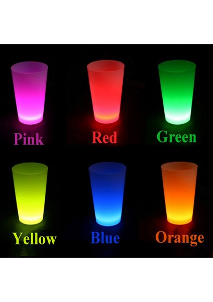 Drnds Neon Parti Glow Bardak 1.5 Oz Karışık Renk 1 Adet Tekli