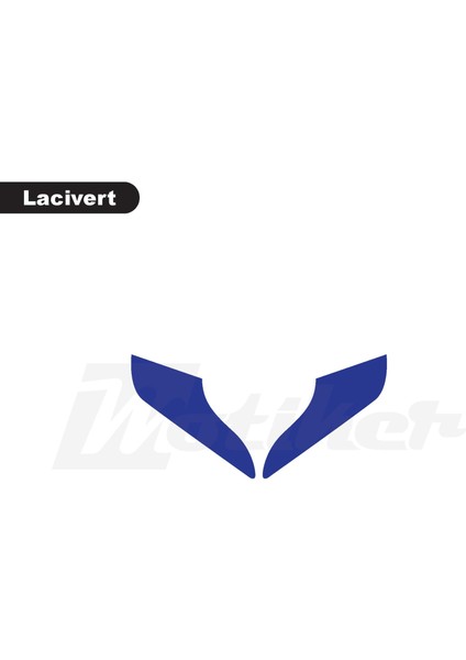 Honda Activa Yeni Kasa Far Sticker Kaplama Renkli Lacivert fiyatları