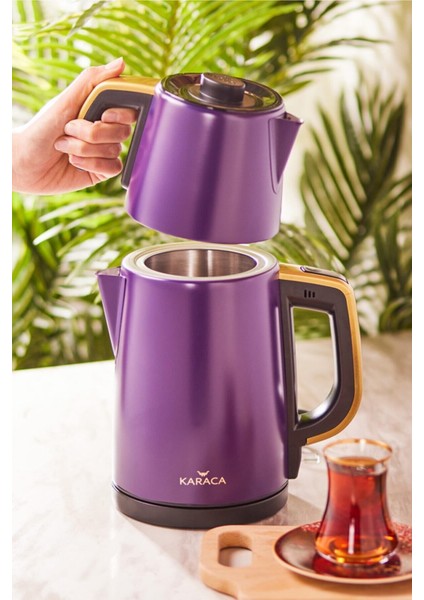 Mor Çay Makinesi, Şık Tasarım ve Kolay Kullanım, Evinizde Pratik Çay Keyfi Sağlar modelleri