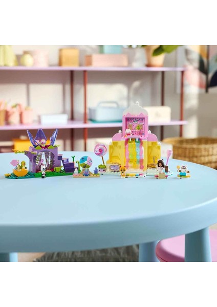 11205 Gabbys Dollhouse Şekerleme Dağı ve Kedi Bahçesi 263 Parça +4 Yaş