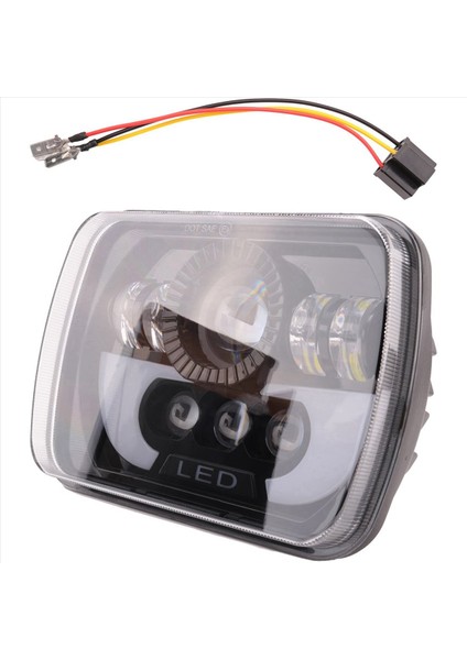 2x 300W 5x7 LED Farlar LED Mühürlü Işın Kafası Işığı Jeep Wrangler Yj Cherokee Için Yüksek Düşük Işın LED Far (Yurt Dışından) modelleri