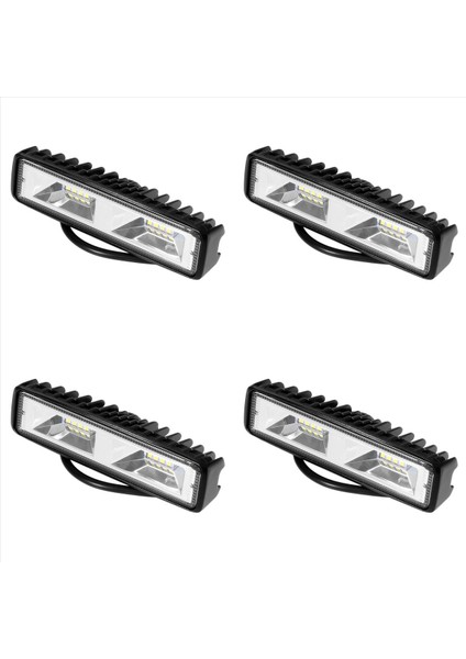 4x 48W LED Hafif Iş Lambası Sürüş Sis Offroad 4WD Atv Tekne Otomatik Kamyon (Yurt Dışından)