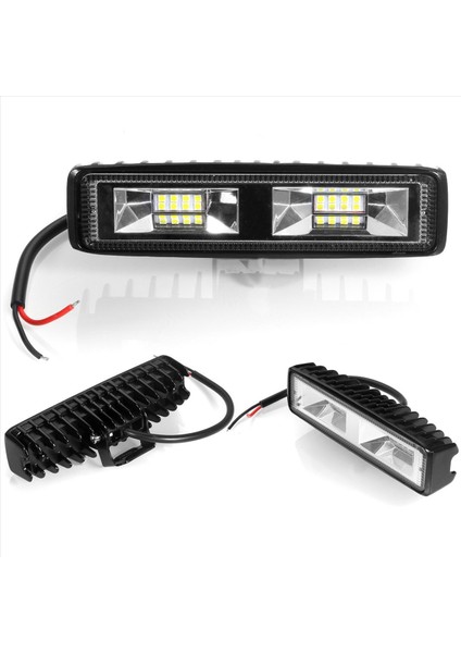 4x 48W LED Hafif Iş Lambası Sürüş Sis Offroad 4WD Atv Tekne Otomatik Kamyon (Yurt Dışından) fiyatları