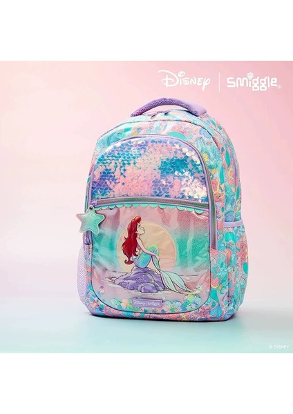 Avustralya Smiggle Büyük Karikatür Desen Omuzlar Büyük Kapasiteli Sırt Çantası Ilkokul Çocuk Okul Çantası Dışarı Seyahat Çantası (Yurt Dışından)