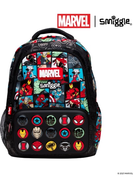 Avustralya Smiggle Büyük Karikatür Desen Omuzlar Büyük Kapasiteli Sırt Çantası Ilkokul Çocuk Okul Çantası Dışarı Seyahat Çantası (Yurt Dışından)