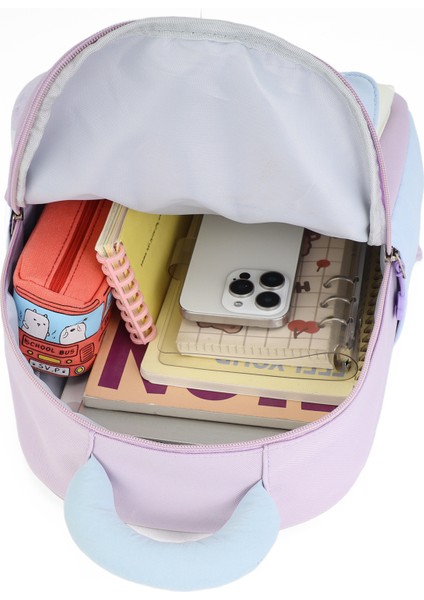 Anaokulu Okul Çantası Kız Erkek Hafif Sırt Çantası Moda Basit Gündelik Sırt Çantası (Yurt Dışından) fırsatları