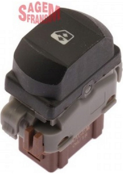 Xmpdby Cam Açma Düğmesi Megane Ii Ön Sağ Kahve Tekli