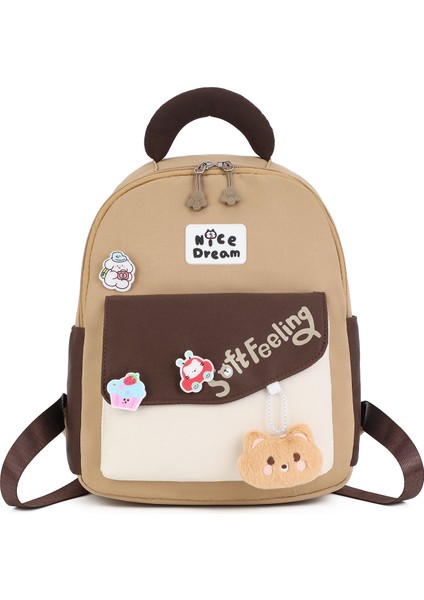 Anaokulu Okul Çantası Kız Erkek Hafif Sırt Çantası Moda Basit Gündelik Sırt Çantası (Yurt Dışından)