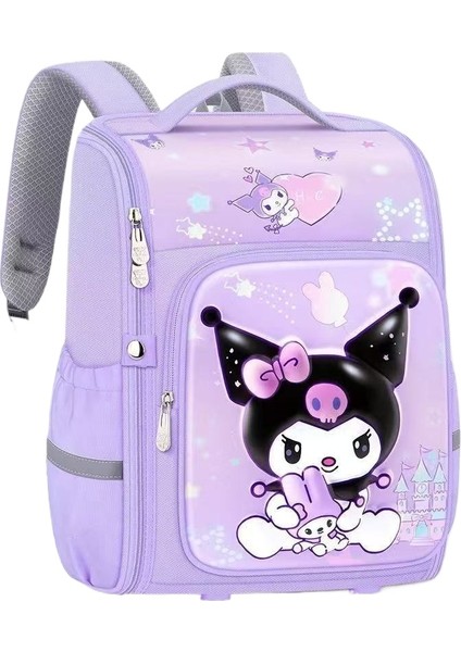 Çizgi Film Ilkokul Okul Çantası 3-6. Sınıf Melody Kulomi Erkek ve Kız Çocuk Okul Çantası (Yurt Dışından)